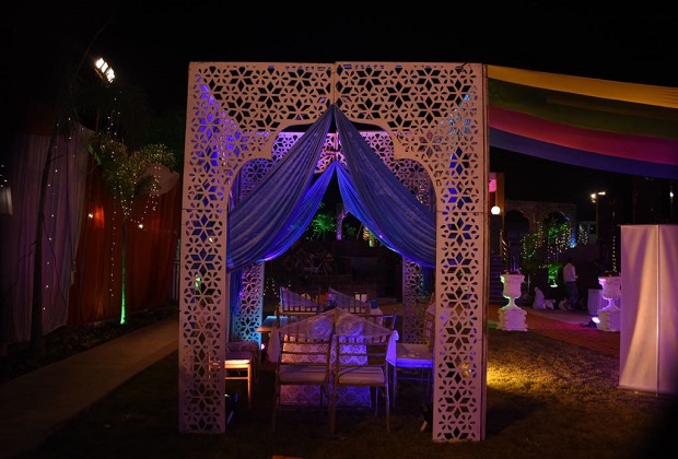 wedding lawn at KursiRaod